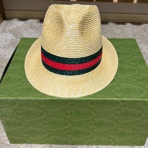 100% Authentic Woven Straw bucket hat